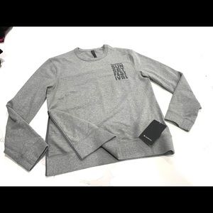 NWT Men’s L Lululemon Seawheeze Sunset Festival Cross Cut LS Crew